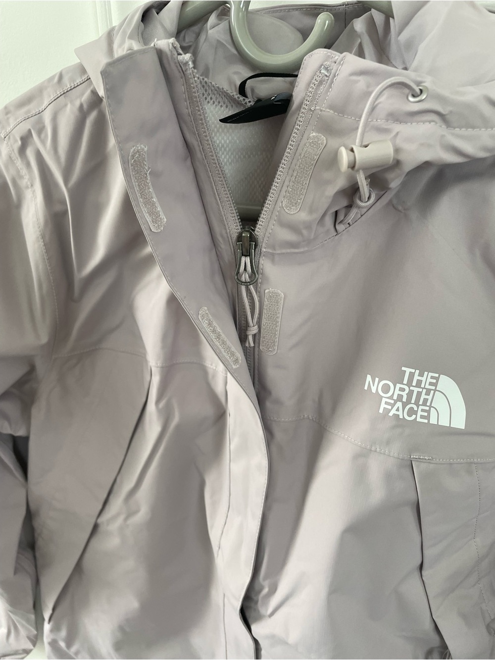 Women’s The North Face Antora Rain Jacket Moonstone Grey S - Picture 3 of 7